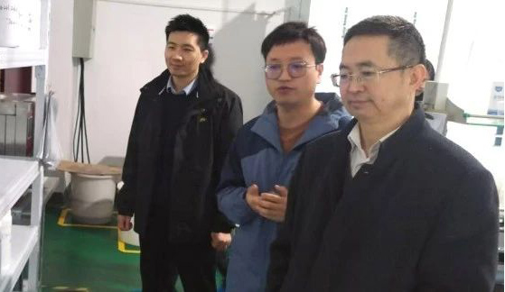 嘉兴大学陈新友等一行校院领导莅临小辰科技走访交流